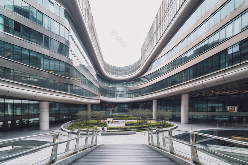 商业区现代城市都市实拍流线型艺术高楼玻璃幕墙摄影,高清,摄影图,摄影图片,图片大全,摄影图免费下载